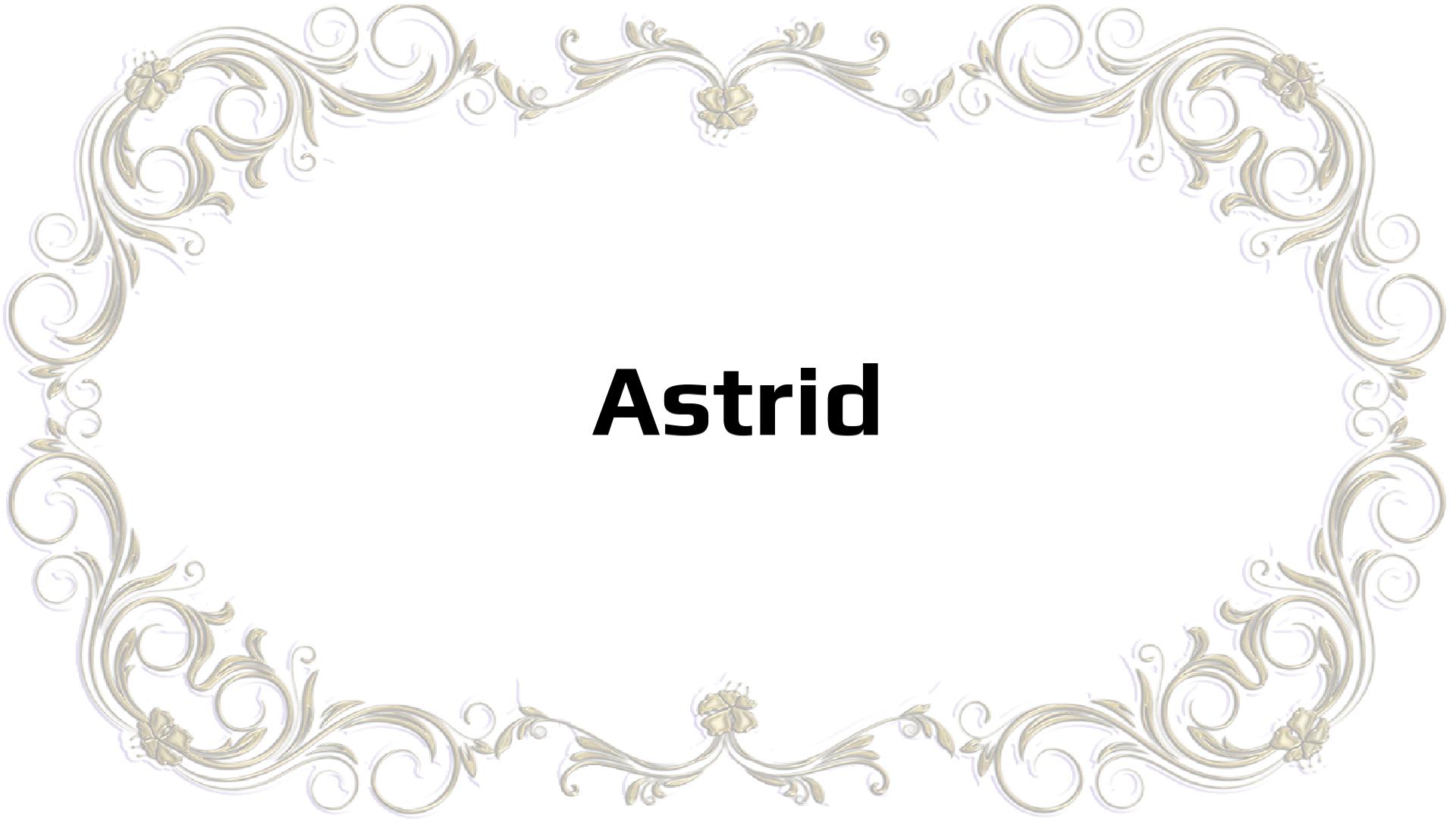 Nombres que significan Dotada