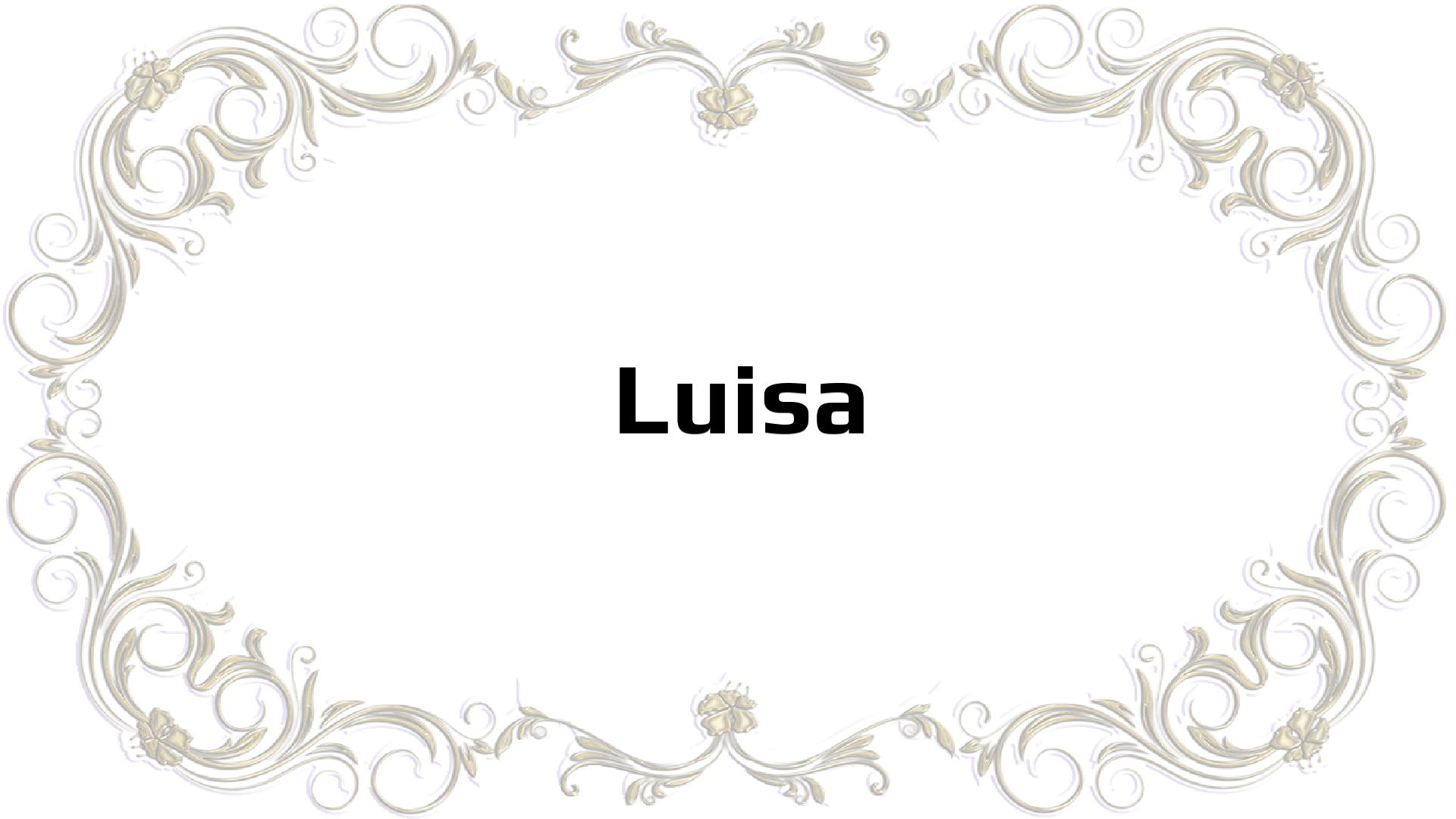 Nombres que significan Franqueza