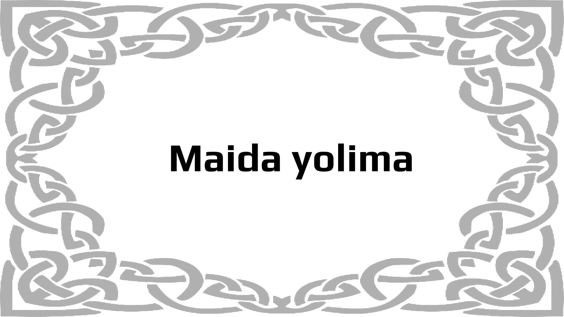 Nombres que significan Yolima