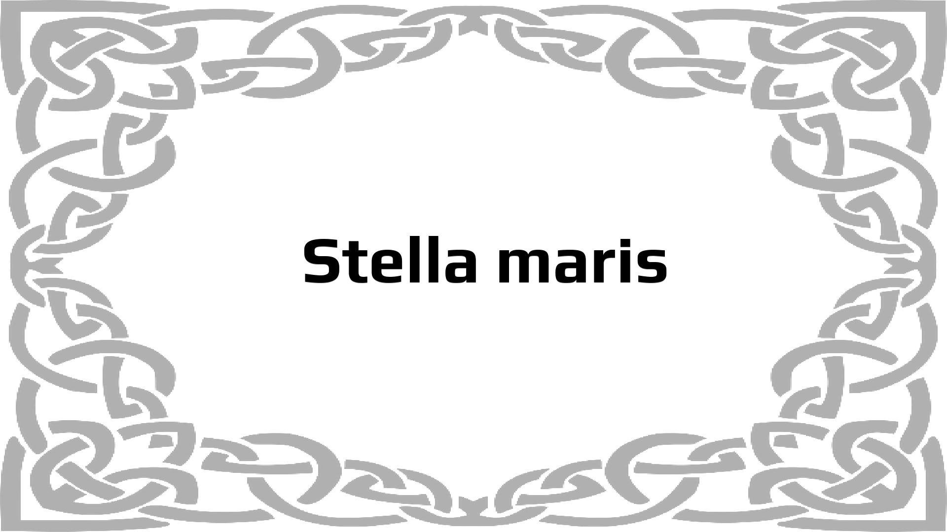 Nombres que significan Estela