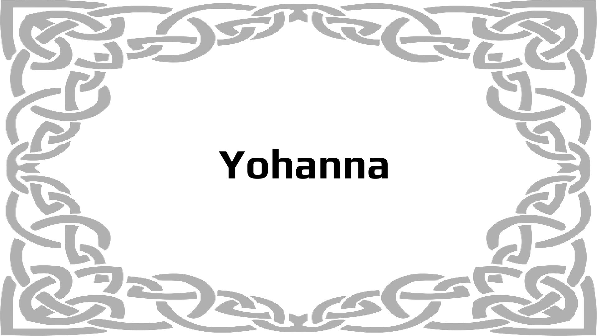 Nombres que significan Juan