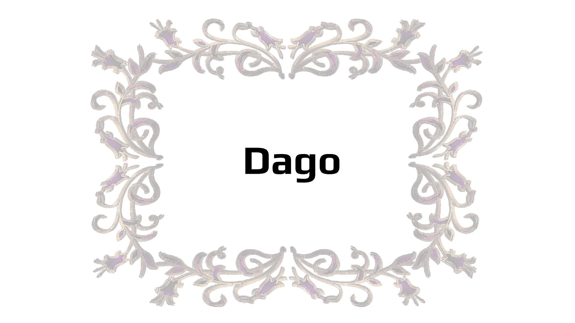 Nombres que significan Dagoberto